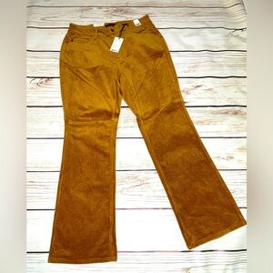 Judy Blue Mid Rise Camel Corduroy Bootcut Jeans